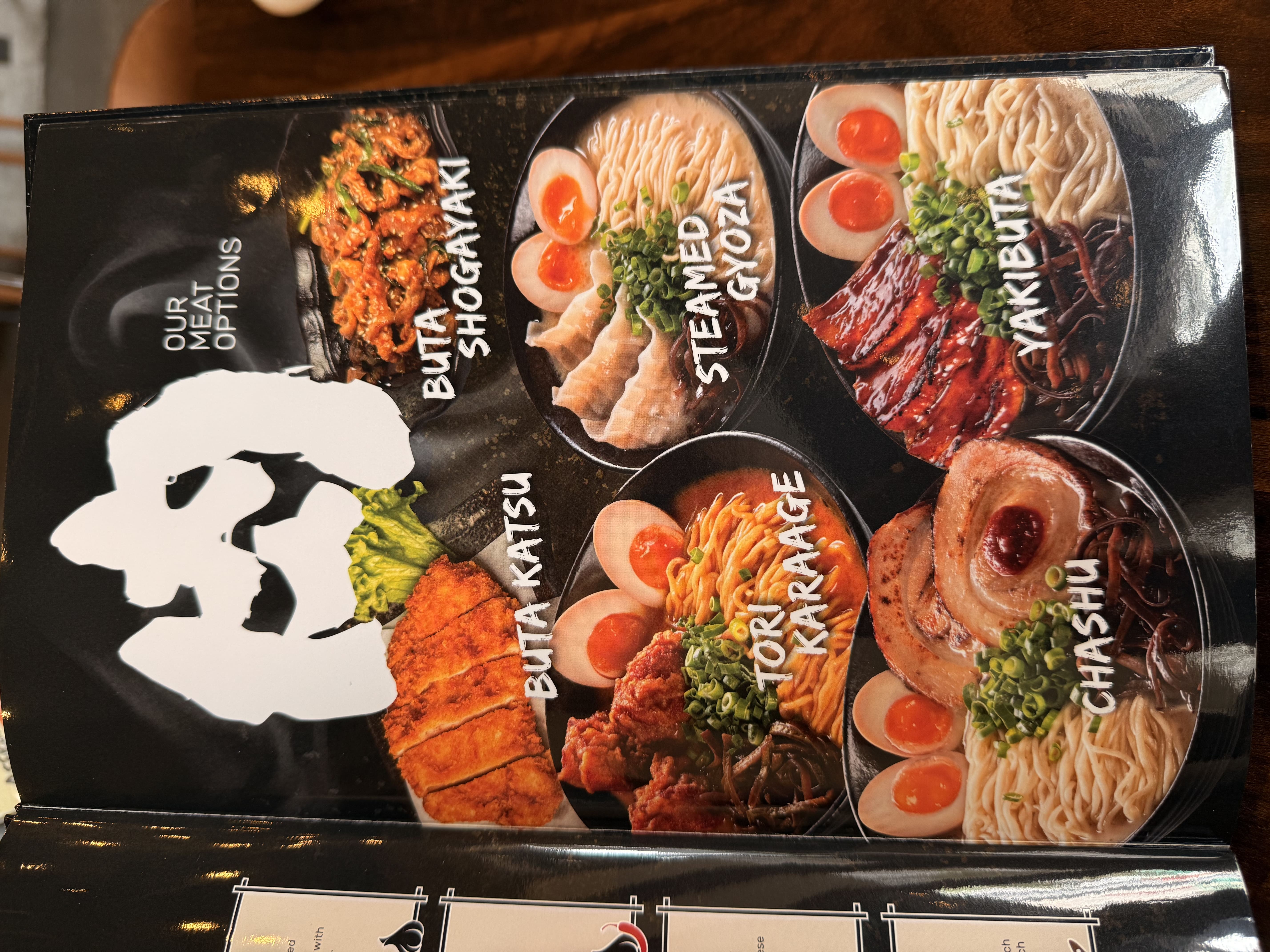 Common Space (TBF Kiara Bay) menu page 1