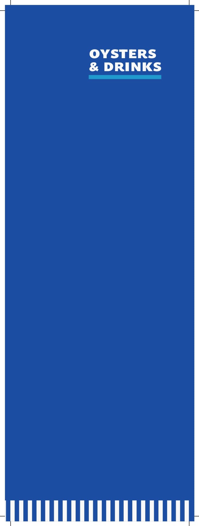 Southern Rock Seafood menu page 1