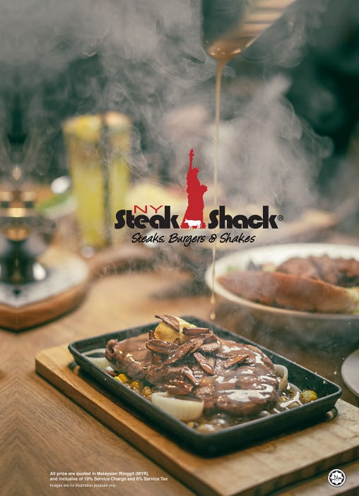 NY Steak Shack @ Setapak Central menu page 1