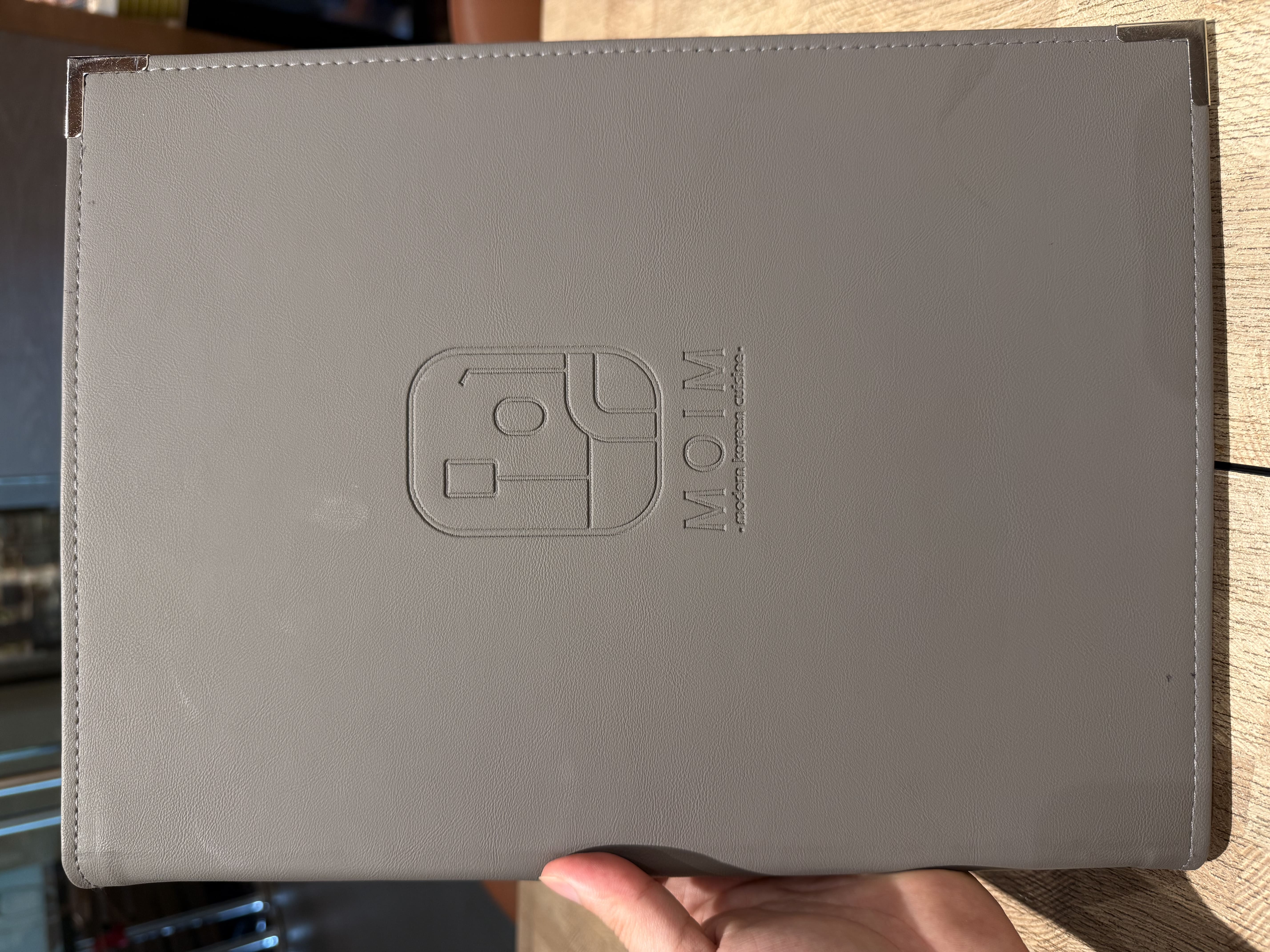 Moim Modern Korean Cuisine @ Atria menu page 1