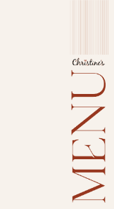 Christine's Bakery, Publika menu page 1