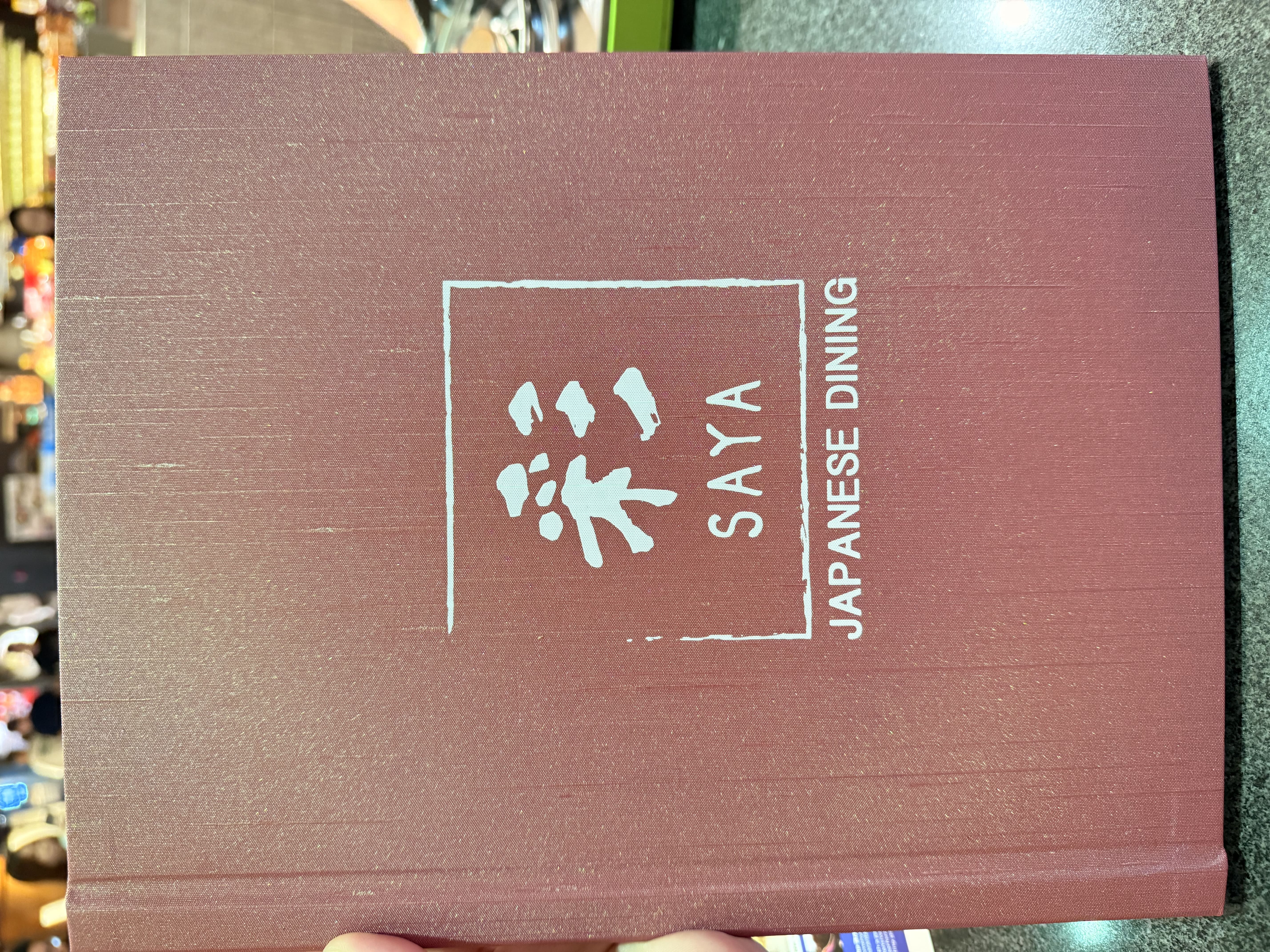 Dashi Saya • 彩日本餐廳 @ Lot 10 menu page 1