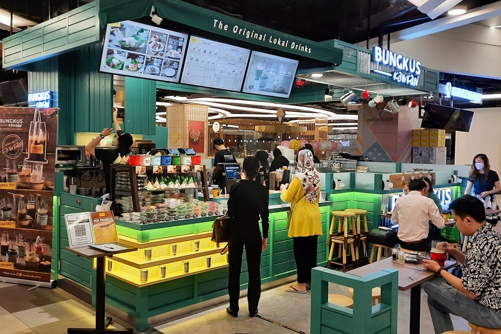 Bungkus Kaw Kaw @ The Gardens Mall restaurant