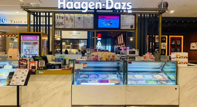 Häagen-Dazs restaurant