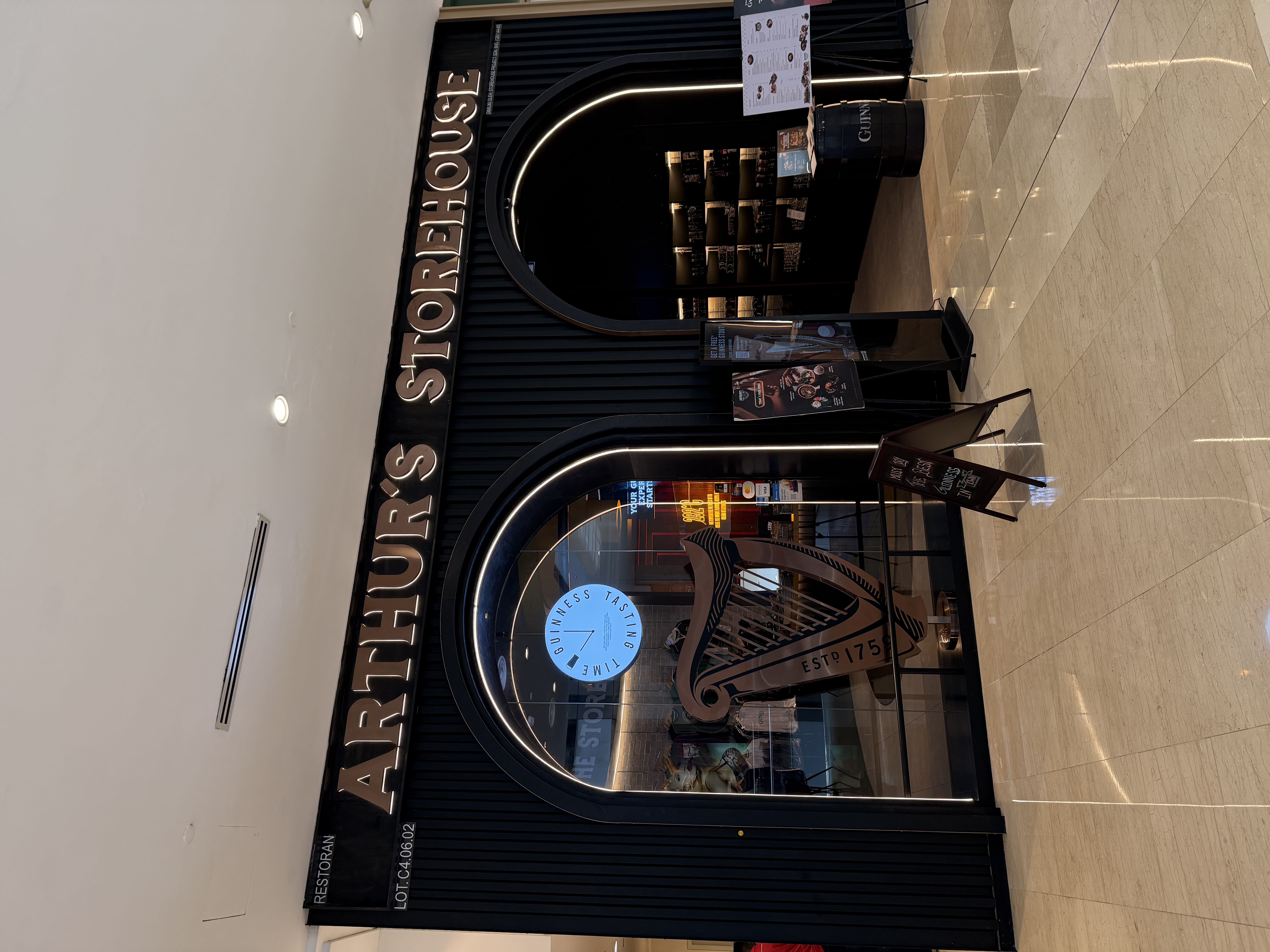 Arthur's Storehouse @ Pavilion Kuala Lumpur restaurant