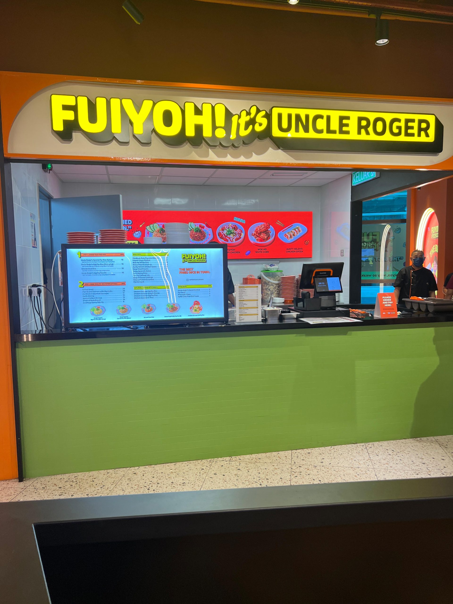 FUIYOH! It’s UNCLE ROGER @ KLIA2 FOOD DISTRICT restaurant