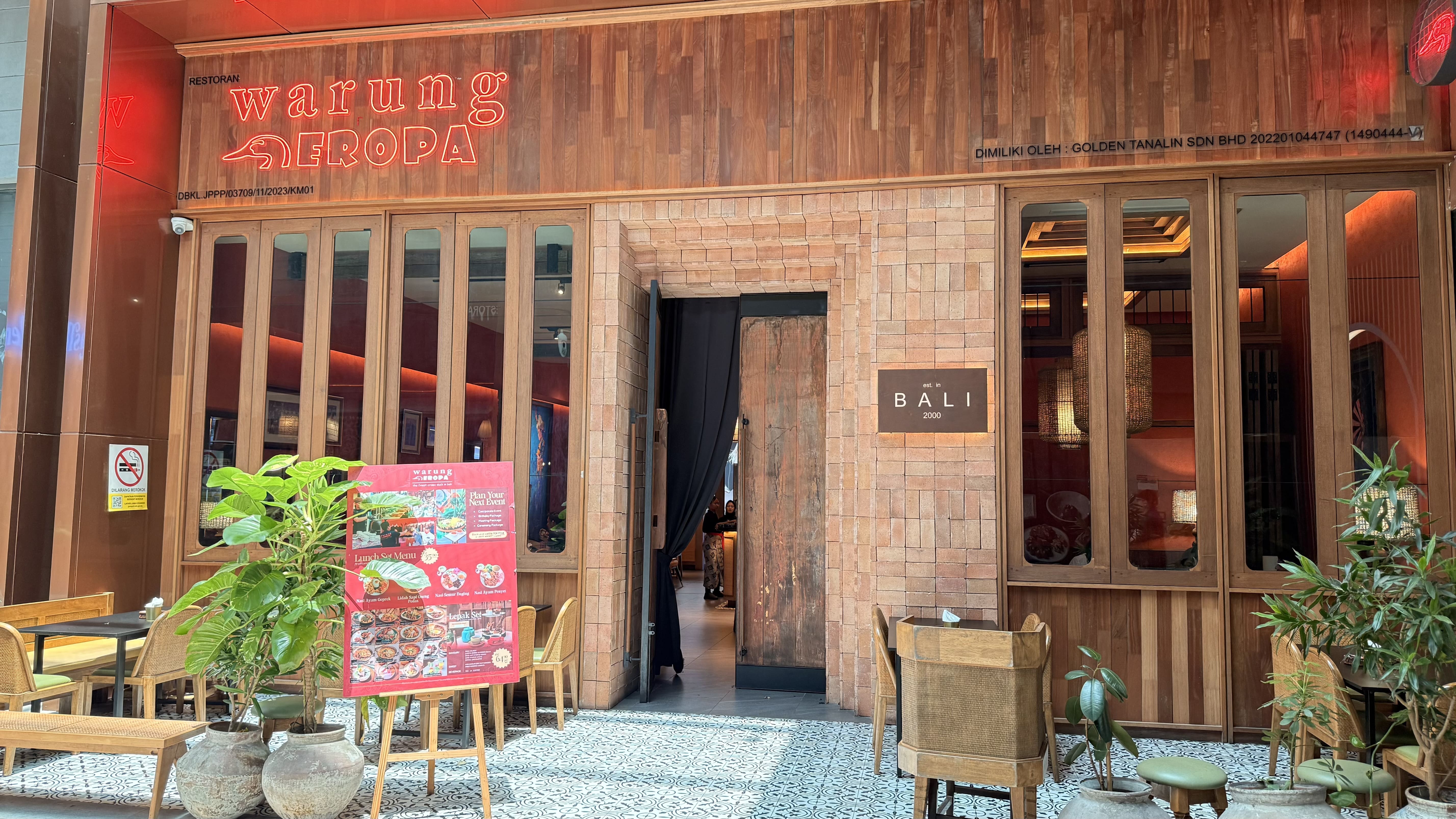 Warung Eropa • The Exchange TRX restaurant